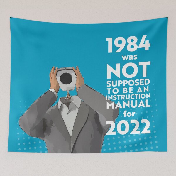 Item preview, 1984 Wasn't Supposed to be an Instruction Manual for 2022 designed and sold by amuseXpress.