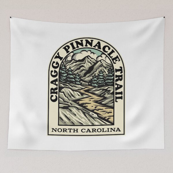 Item preview, Craggy Pinnacle Trail North Carolina hiking backpacking trail designed and sold by HalpinDesign.