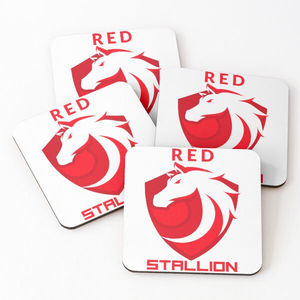 Item preview, MIGHTY RED STALLION RACING designed and sold by LargeShop.