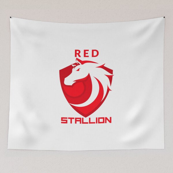 Item preview, MIGHTY RED STALLION RACING designed and sold by LargeShop.