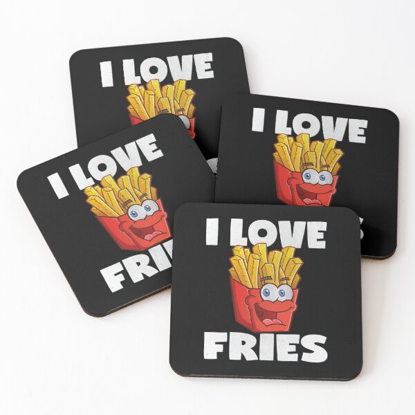 Item preview, I Love Fries Funny French Fry Lover designed and sold by fultond.