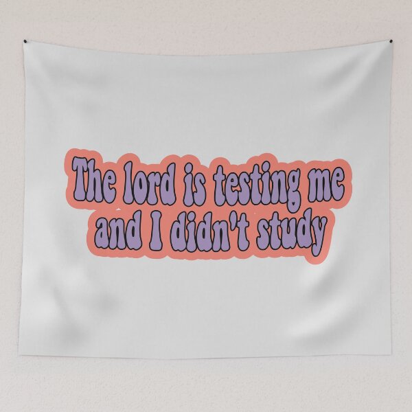 Item preview, The Lord Is Testing Me And I Didn't Study designed and sold by retro10.