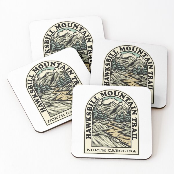 Item preview, Hawksbill Mountain Trail North Carolina hiking backpacking trail designed and sold by HalpinDesign.