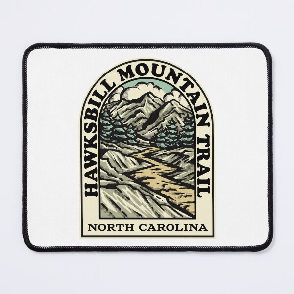 Item preview, Hawksbill Mountain Trail North Carolina hiking backpacking trail designed and sold by HalpinDesign.
