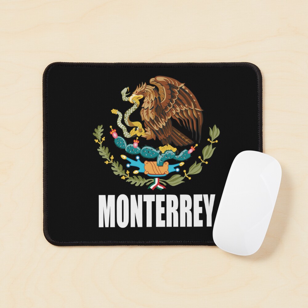 Alfombrilla de ratón «Monterrey México Bandera Mexicana Águila Escudo» de  JazzyClothing | Redbubble