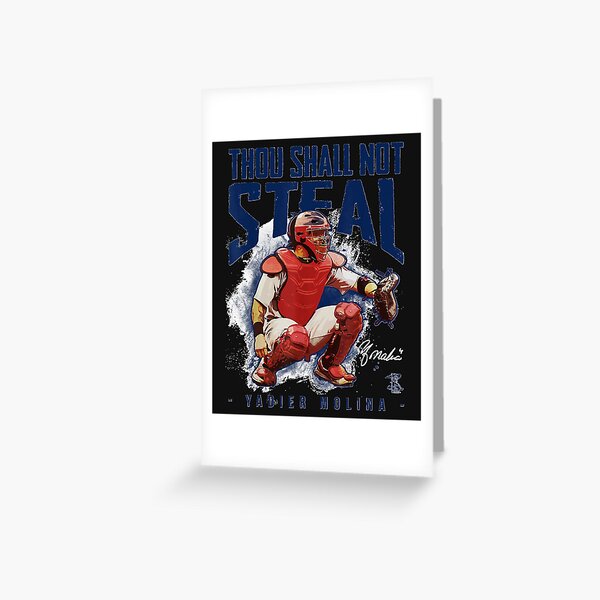 Item preview, Yadier molina thou shall not steal apparel designed and sold by KentwanBoone.