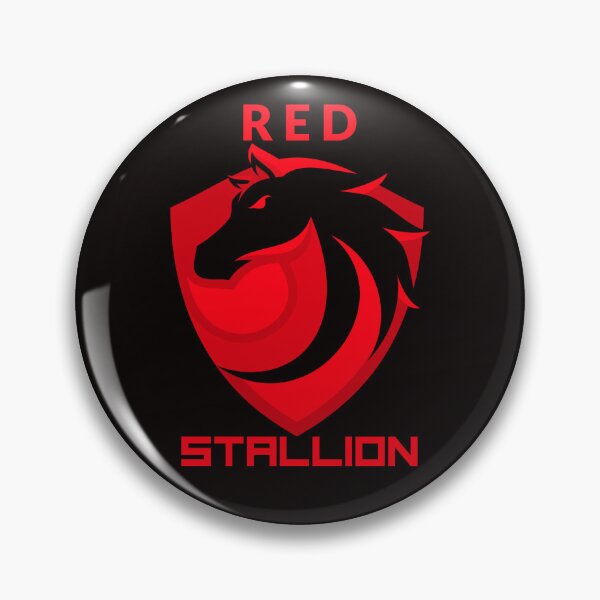 Item preview, MIGHTY RED STALLION RACING BLACK EDITION designed and sold by LargeShop.