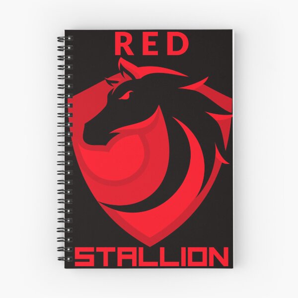 Item preview, MIGHTY RED STALLION RACING BLACK EDITION designed and sold by LargeShop.