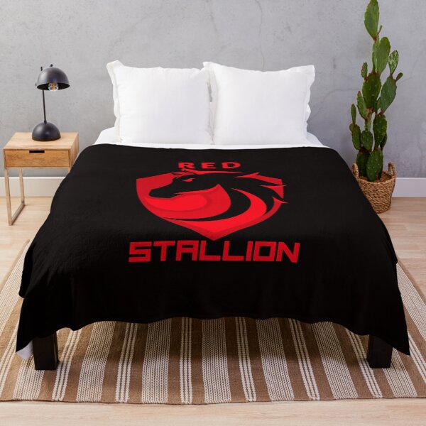 Item preview, MIGHTY RED STALLION RACING BLACK EDITION designed and sold by LargeShop.