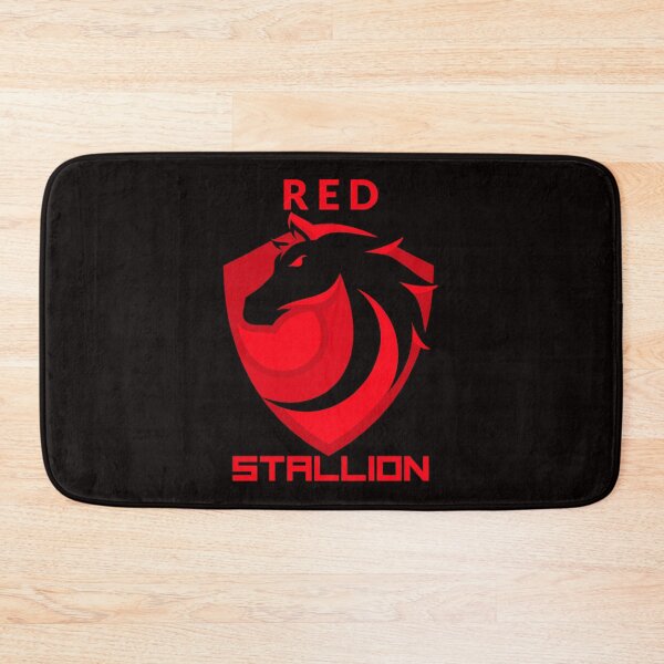 Item preview, MIGHTY RED STALLION RACING BLACK EDITION designed and sold by LargeShop.