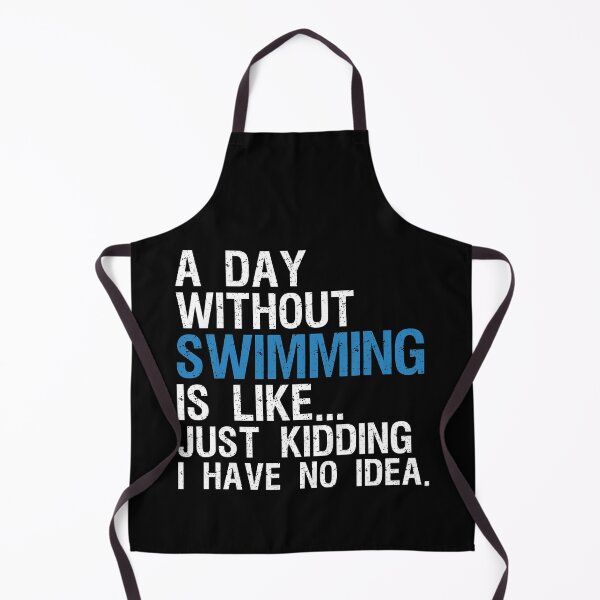 Item preview, A Day Without Swimming Funny Swimming Lover designed and sold by tamara-art.