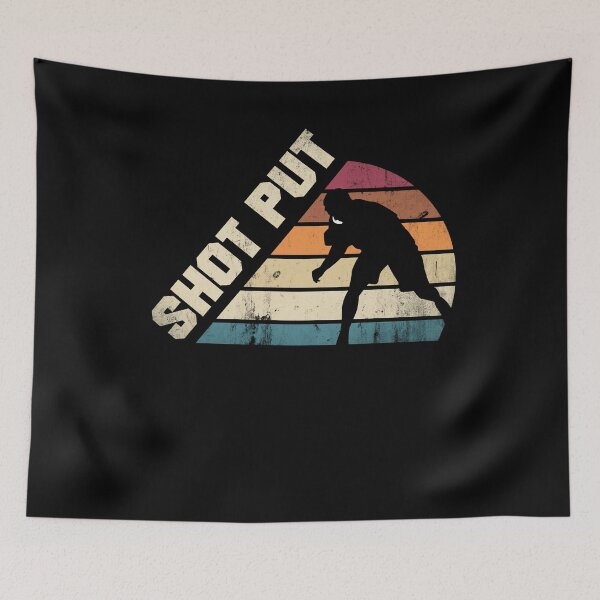 Item preview, Shot Put Putter Track and Field Silhouette designed and sold by ShopTheStyle.