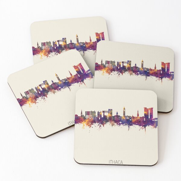 Item preview, Ithaca New York Skyline designed and sold by ArtPrints.