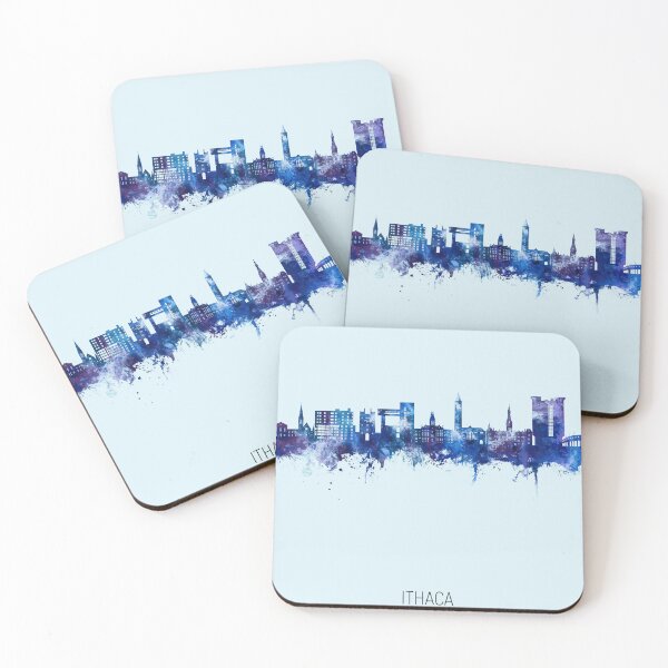 Item preview, Ithaca New York Skyline designed and sold by ArtPrints.