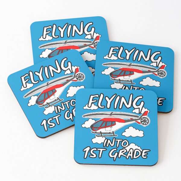 Item preview, Helicopter, Flying Into 1st Grade, Back To School designed and sold by doodlerob.