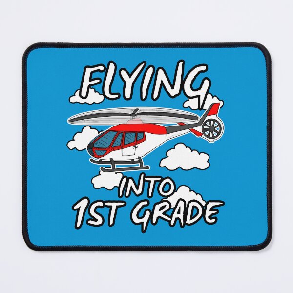 Item preview, Helicopter, Flying Into 1st Grade, Back To School designed and sold by doodlerob.