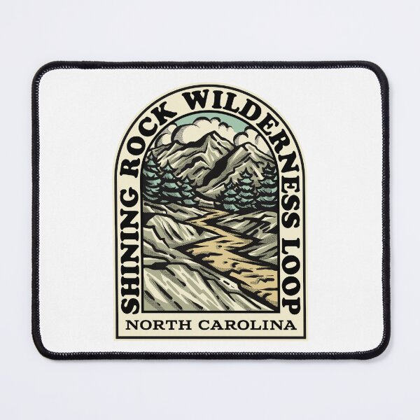 Item preview, Shinning Rock Wilderness Loop North Carolina hiking backpacking trail designed and sold by HalpinDesign.