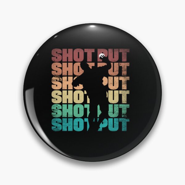 Item preview, Shot Put Putter Track and Field Shot Putting Silhouette designed and sold by ShopTheStyle.