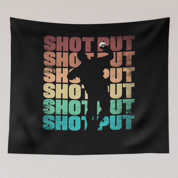 Item preview, Shot Put Putter Track and Field Shot Putting Silhouette designed and sold by ShopTheStyle.