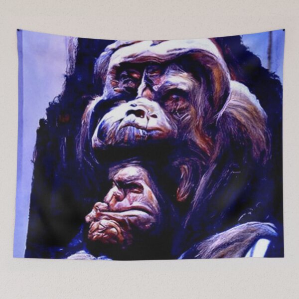 Item preview, familia de simios designed and sold by kharamoot.