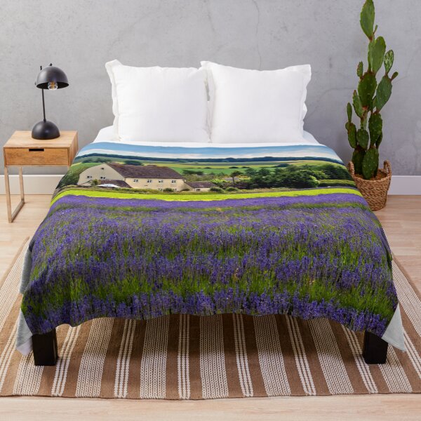 Item preview, Lavender Field Summer Flowers Cotswolds England designed and sold by AndyEvansPhotos.