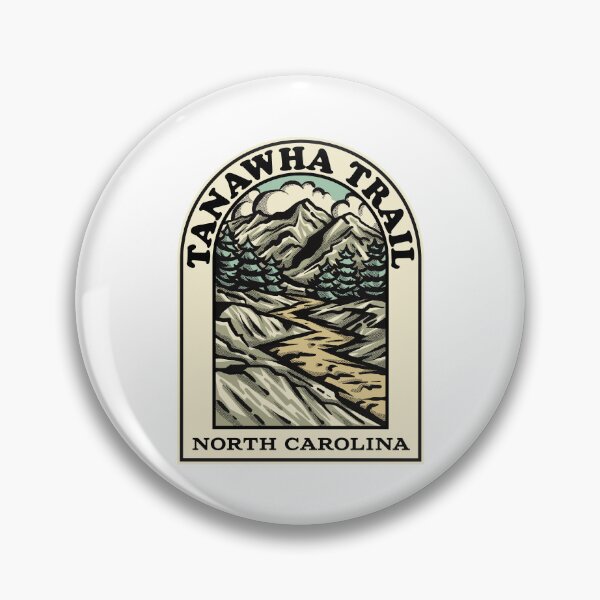 Artikelvorschau, Tanawha Trail North Carolina hiking backpacking trail entworfen und verkauft von HalpinDesign.