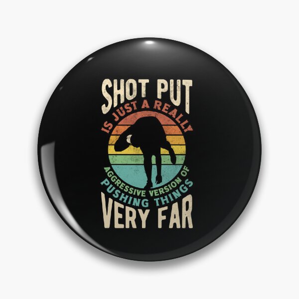 Item preview, Shot Put Putter Track and Field Funny Quote designed and sold by ShopTheStyle.