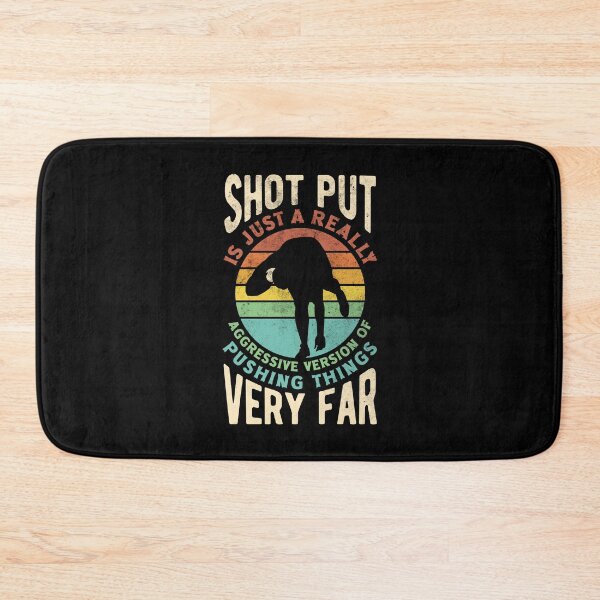 Item preview, Shot Put Putter Track and Field Funny Quote designed and sold by ShopTheStyle.
