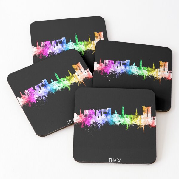 Item preview, Ithaca New York Skyline designed and sold by ArtPrints.