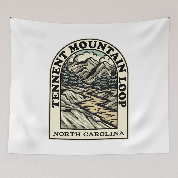 Item preview, Tennent Mountain Loop North Carolina hiking backpacking trail designed and sold by HalpinDesign.