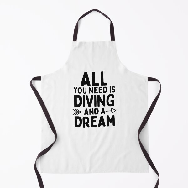 Item preview, All you need is diving and a dream designed and sold by TheGreenGoat.