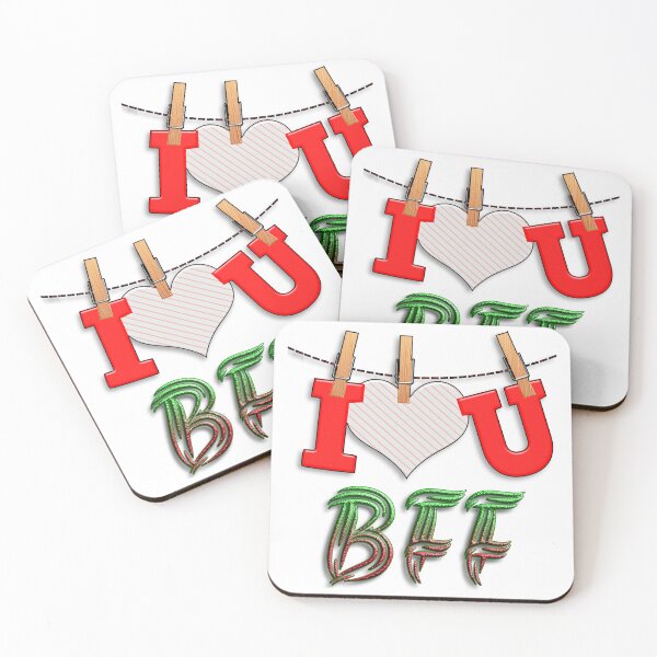Artikelvorschau,  Ich liebe dich BFF 2 entworfen und verkauft von ILA-DODO.