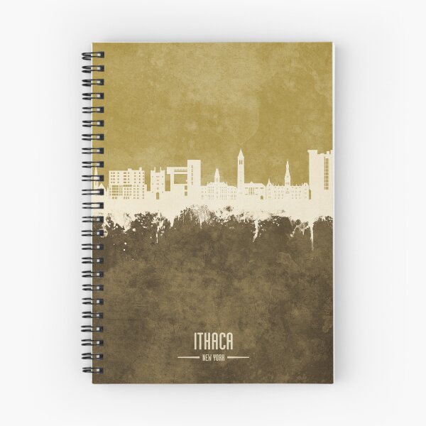 Item preview, Ithaca New York Skyline designed and sold by ArtPrints.