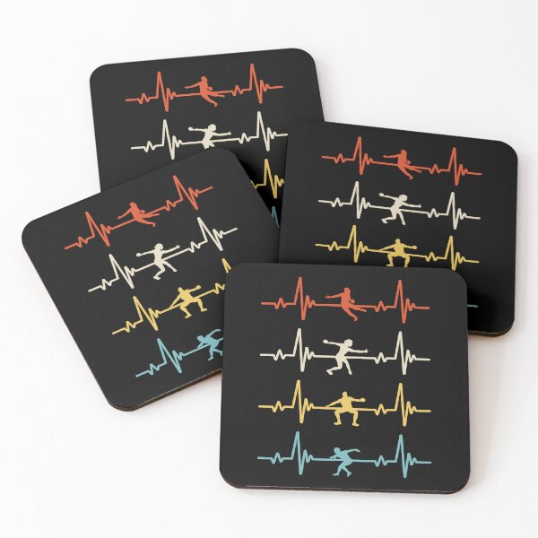 Item preview, Discus Throwing Discus Thrower Track and Field Heartbeat designed and sold by ShopTheStyle.