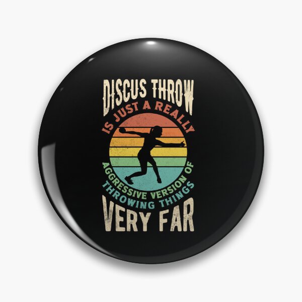 Item preview, Discus Throwing Discus Thrower Track and Field Funny Quote designed and sold by ShopTheStyle.