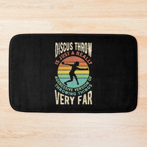 Item preview, Discus Throwing Discus Thrower Track and Field Funny Quote designed and sold by ShopTheStyle.