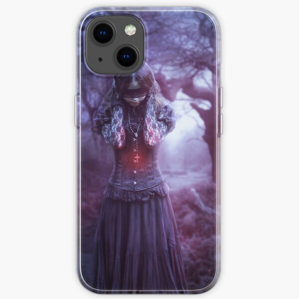 girl in the dark iPhone Soft Case