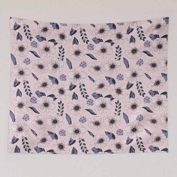 Item preview, Pink Anenome Floral designed and sold by sarahmutter.