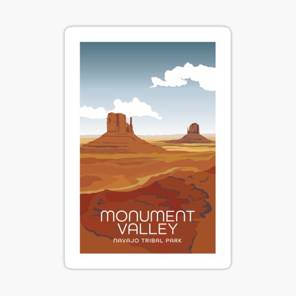 Monument Valley Sticker