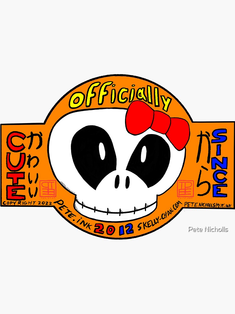Skelly-chan Officially Cute Since 2012 by peteink
