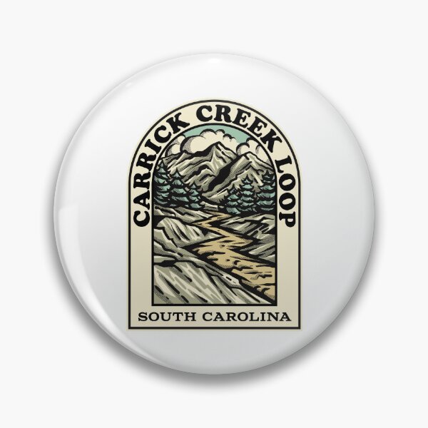 Item preview, Carrick Creek Loop South Carolina hiking backpacking trail designed and sold by HalpinDesign.