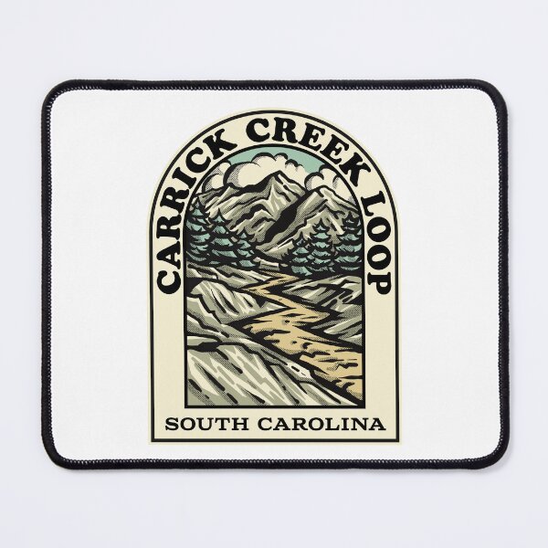 Item preview, Carrick Creek Loop South Carolina hiking backpacking trail designed and sold by HalpinDesign.