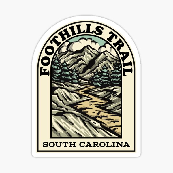 Item preview, Foothills Trail South Carolina hiking backpacking trail designed and sold by HalpinDesign.