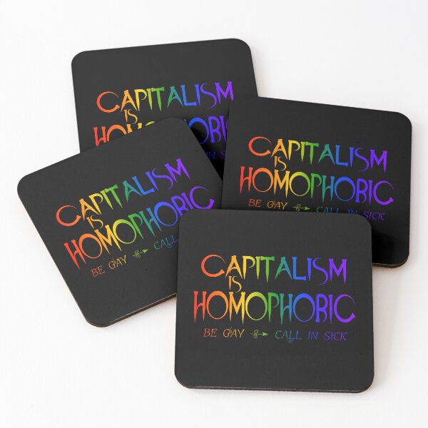 Item preview, Capitalism is Homophobic designed and sold by purpledragondsn.