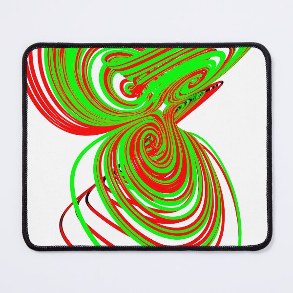 Item preview, 3D Four Wing Chaotic Attractor , [the butterfly effect], (Red & Green) designed and sold by thinkeccel.