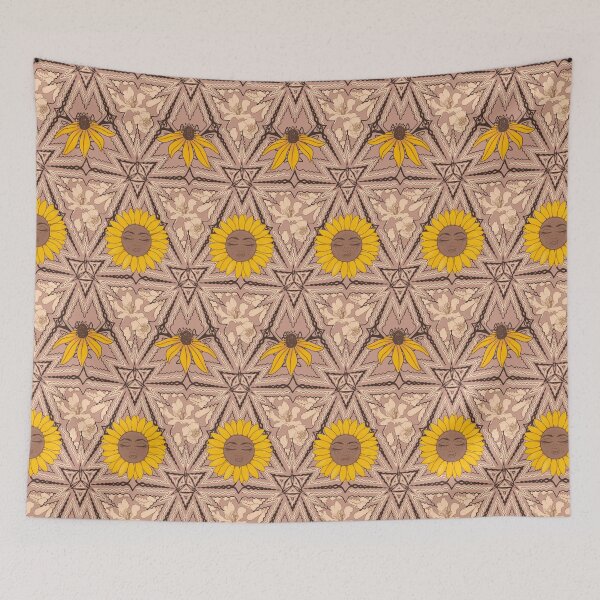 Item preview, Boho Sunflower Floral designed and sold by sarahmutter.
