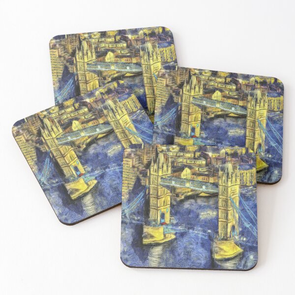 Item preview, Tower Bridge Van Gogh Style designed and sold by Londonimages.