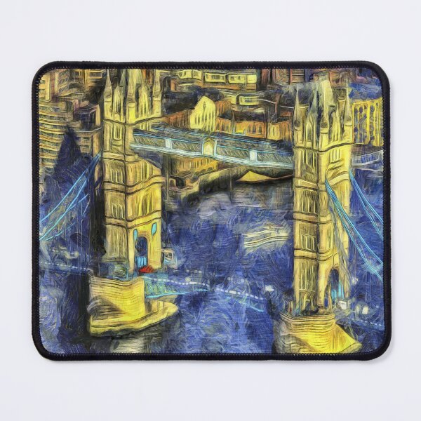 Item preview, Tower Bridge Van Gogh Style designed and sold by Londonimages.