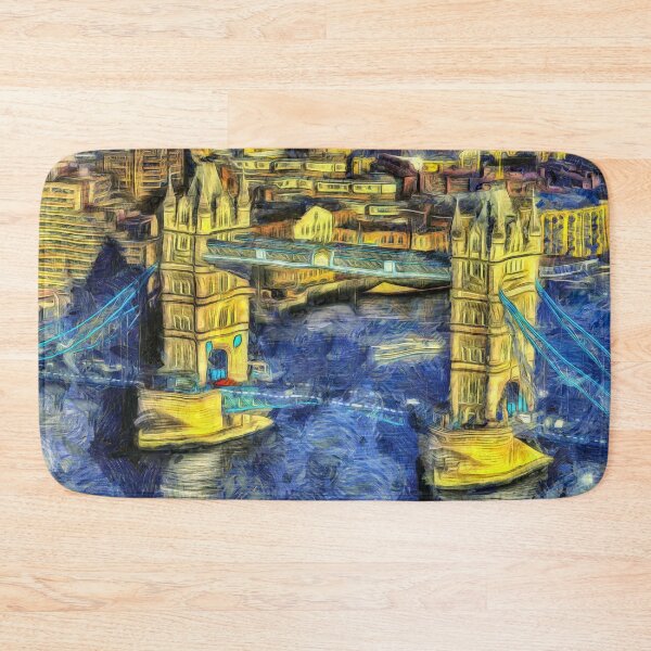 Item preview, Tower Bridge Van Gogh Style designed and sold by Londonimages.