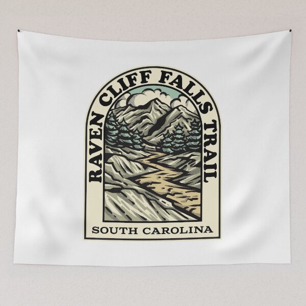 Item preview, Raven Cliff Falls Trail South Carolina hiking backpacking trail designed and sold by HalpinDesign.